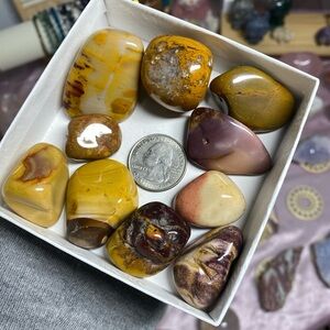 MOOKAITE CRYSTAL POLISHED TUMBLES